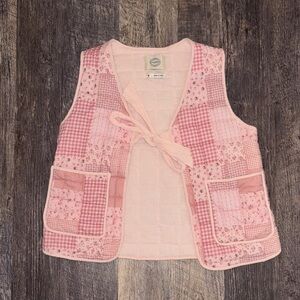 Pink Quilted Vest